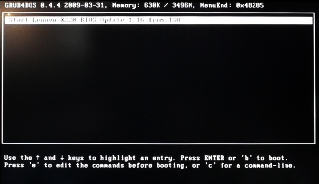 Datei:BIOS-Update-Grub4Dos-Bootscreen.png